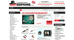 Desktop Screenshot of 1001-espions.com